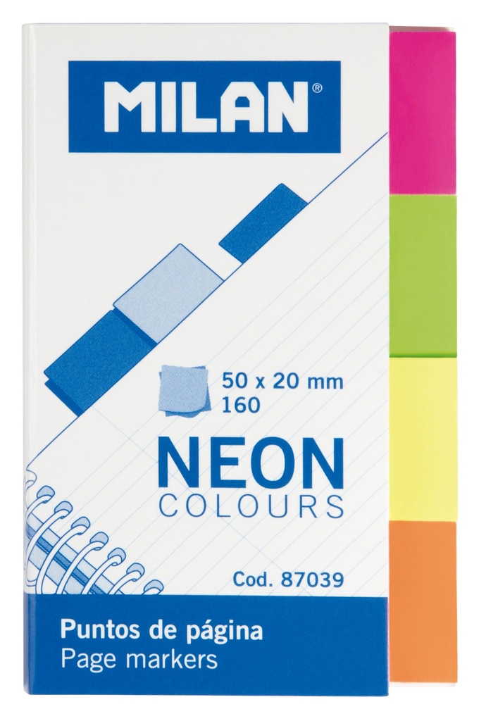 Pad 160 neon coloured page markers