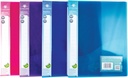 Clampfile A4, PP Plastic, Bright Assorted, Pukka Pad