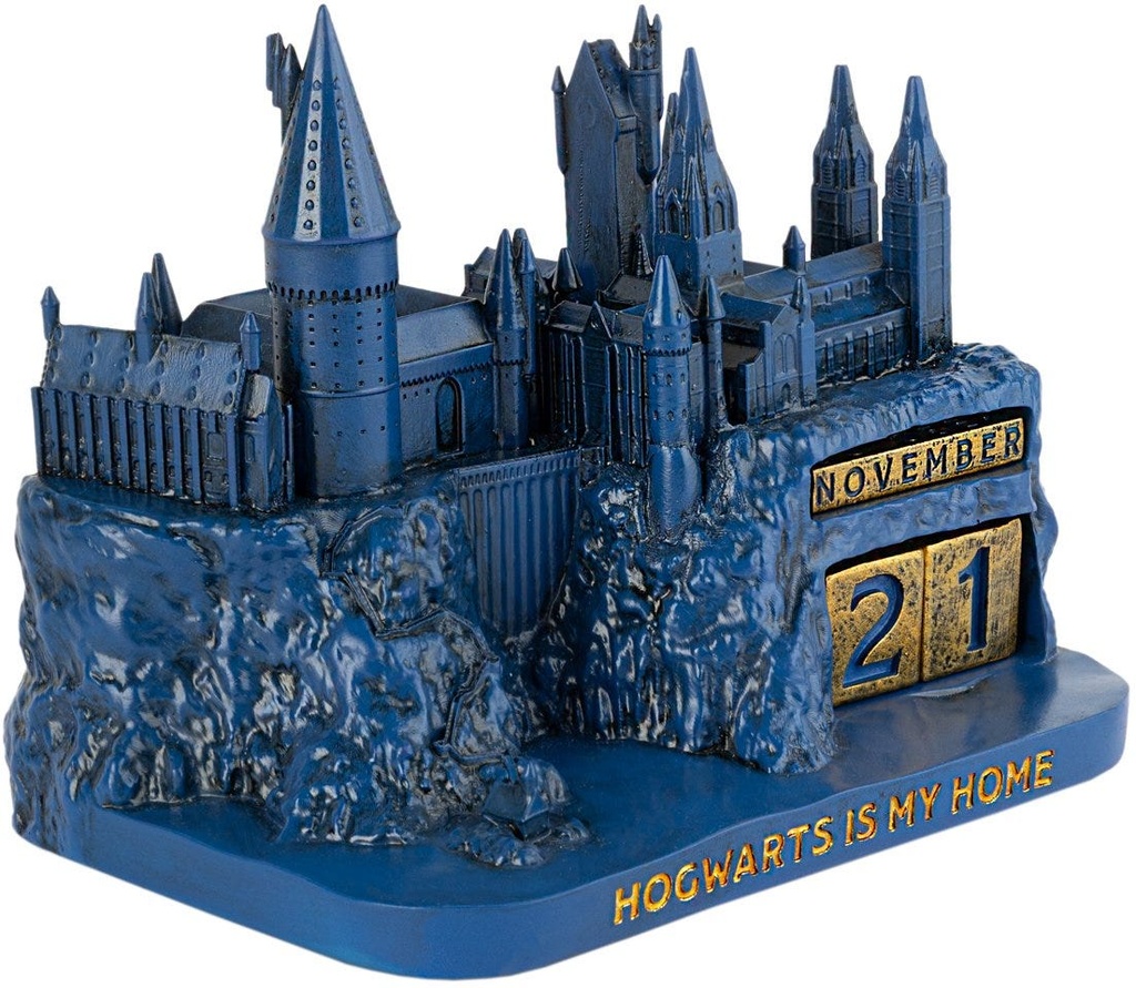 HARRY POTTER HOGWARTS 3D PERPETUAL CALENDAR