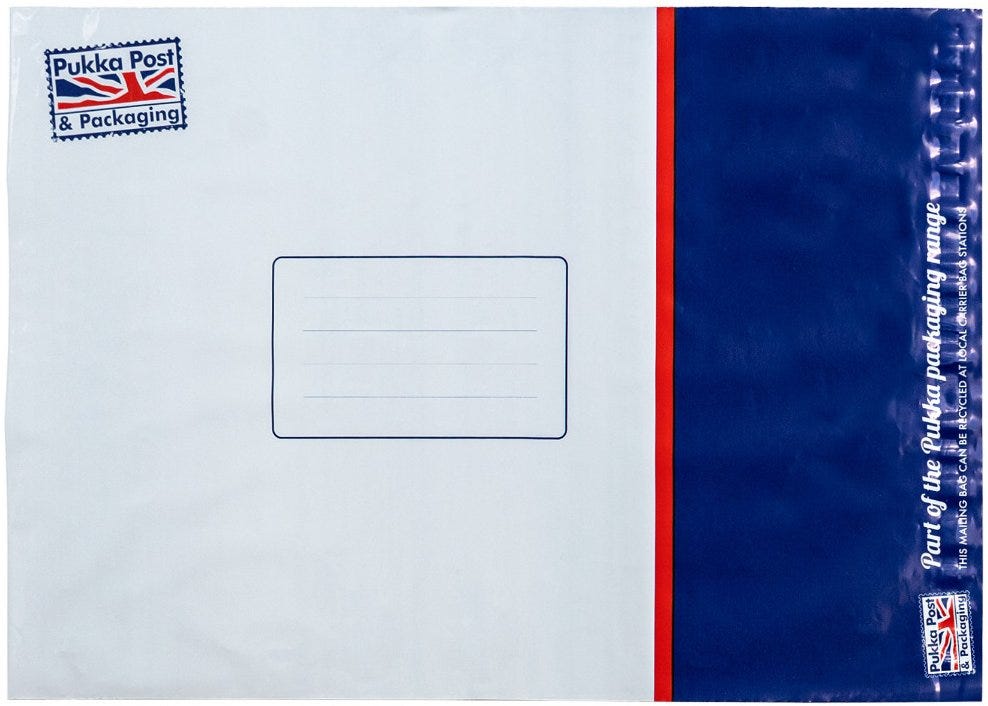 Pukka Poly Mailer Size 4 - 320 x 440 + 40mm Pck of 10