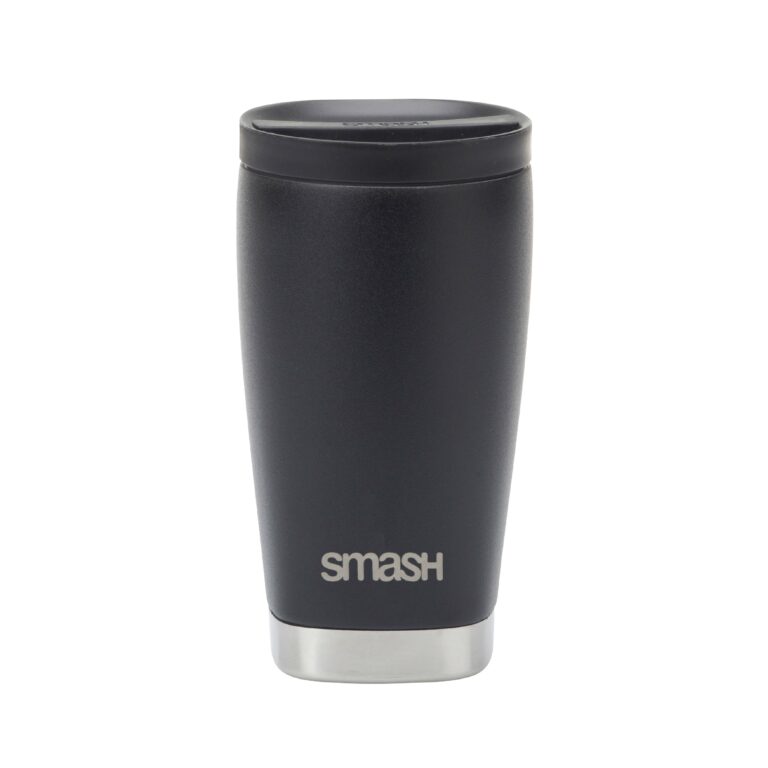 S/S Twist And Lock 350ml Black