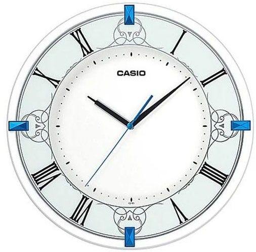 Clock Wall Analog Rounded Casio IQ-85-7DF