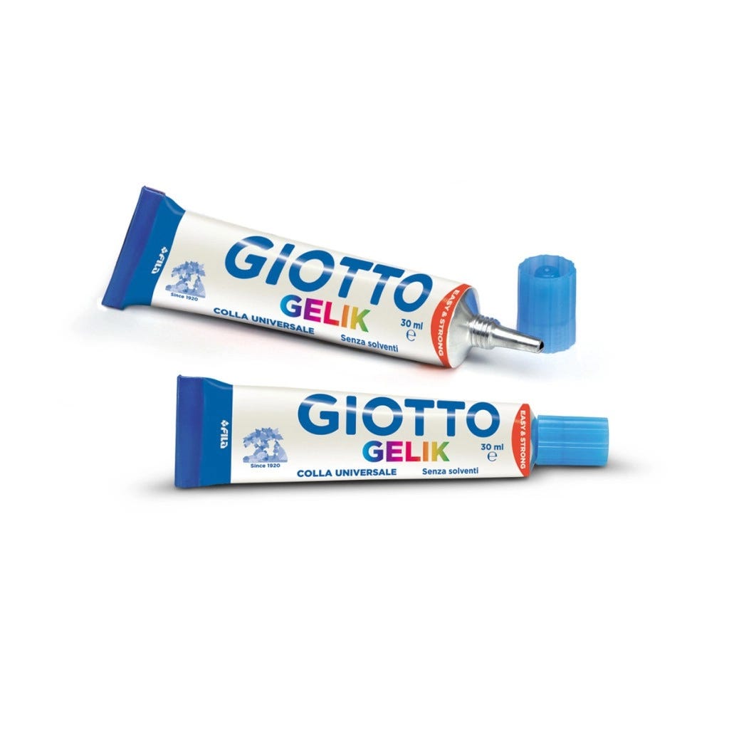 Glue Transparent, Tube 30 ml, Giotto Gelik