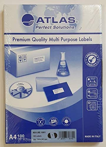 Labels Multi Purpose 2/210X148/Pak=100 Sht