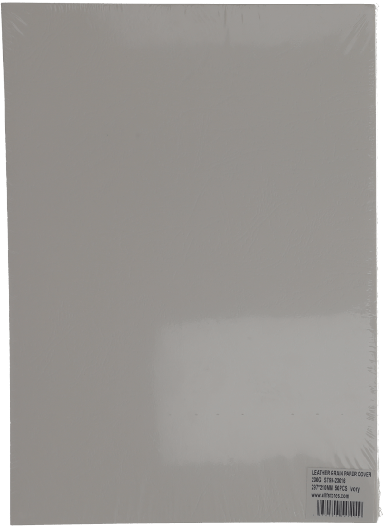 Cover Binding 230G Leather Grain   Paper  A4 Beige
