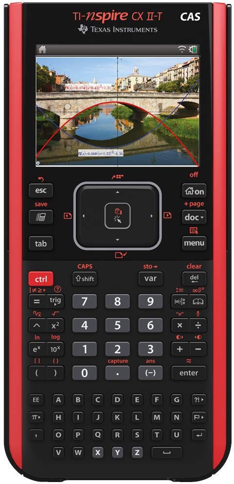Calculator Scientific Graphic Texas Instrument TI-Nspire CX II-T CAS