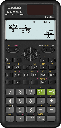 Scientific Calculator FX-85ES PLUS, 252 Func Casio