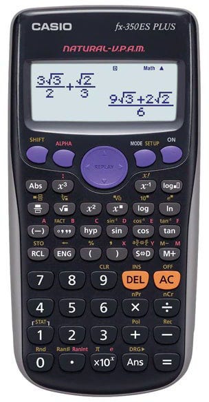 Calculator Scientific 252 functions Casio FX-350ES PLUS-2WDTV