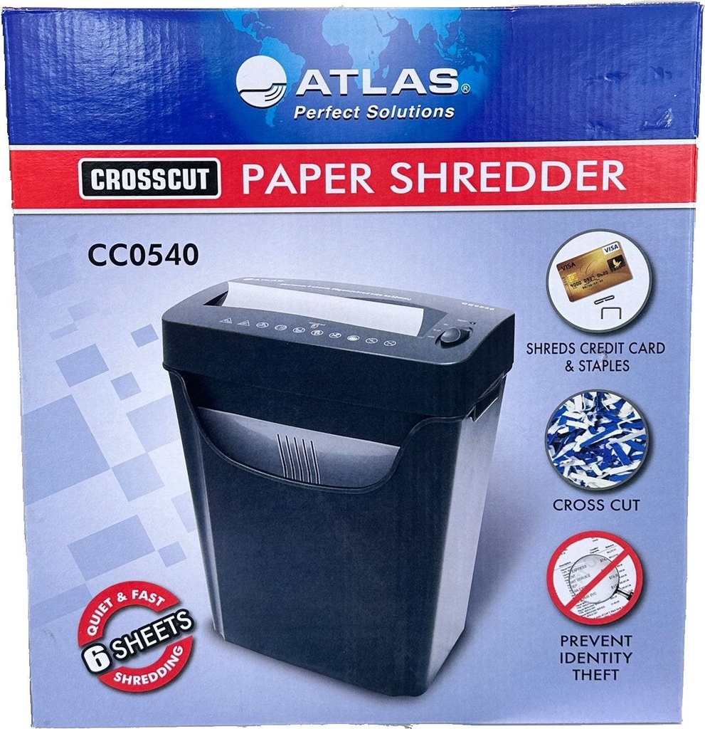 Shredder Cross cut 4x32mm 5sht