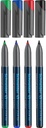 Universal marker Maxx 224 M perm. Wallet 4 pieces assorted Schneider