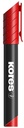K-MARKER Permanent XP1, round tip  red