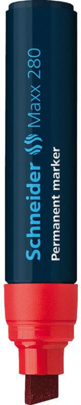 Permanent marker Maxx 280 red Schneider