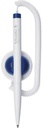 Ballpoint Pen Klick-Fix-Pen Blister white (with tele-chain) Schneider