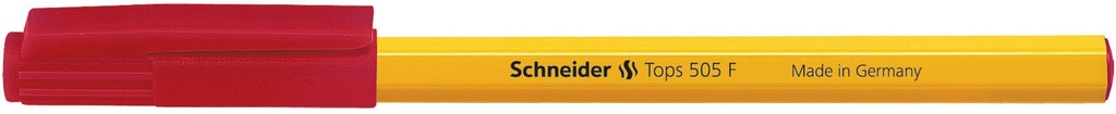 Ballpoint pen Tops 505 F red Schneider