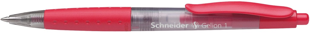 Gel ink pen Gelion 1 red 04 Schneider