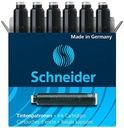 Ink Cartridge black Box 6 pieces Schneider