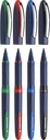 Rollerball One Business 06 assorted Wallet 4 pieces Schneider