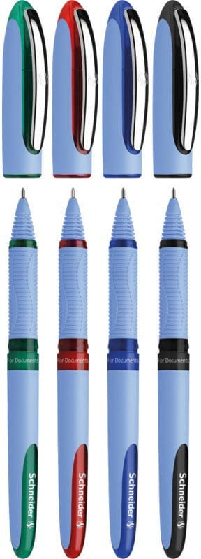 Rollerball One Hybrid N 05 assorted Wallet 4 pieces Schneider