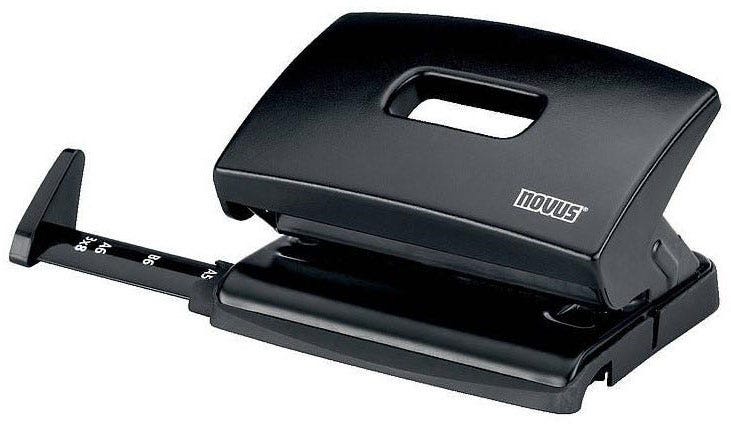 Novus C 216 perforator 2 Hole Punch black