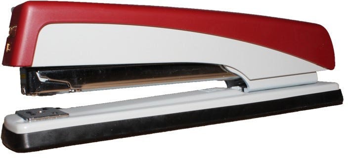 Novus B 5L classic stapler red