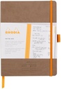 Meeting Book Aupe A5+ 80 Microperforated Sheets 90G, White Paper W/Elastic +Pen Loop