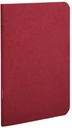 Age Bag, Stapled Small Notebook 9X14Cm 48 Sheets Lined Red
