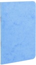 Age Bag, Stapled Small Notebook 9X14Cm 48 Sheets Lined Blue