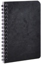 Age Bag, Wirebound Notebook 9X14Cm 50 Sheets Lined Black