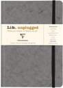 Age Bag, Roadbook 14,8X21Cm Glued Spine 64 Sheets Lined Gray