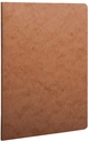 Age Bag, Sapled Notebook 14,8X21Cm 48 Sheets Lined Tobacco