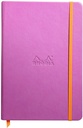 Notebook Hardcover  Lilac  A5 , 96 Sh,Lined Ivory 90G, Paper Elastic Closure Rhodiarama