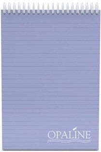 OPALINE Note Book Spiral 70g Line 16.7x24.5cm 96sh