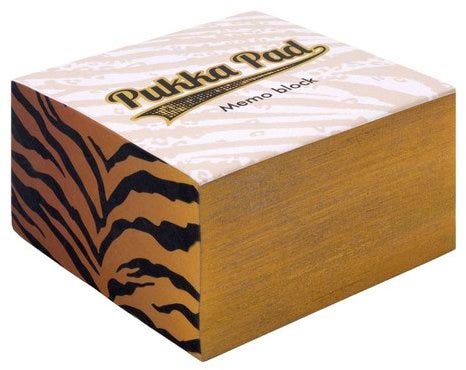 Pukka Wild Memo Block - 500 sheets