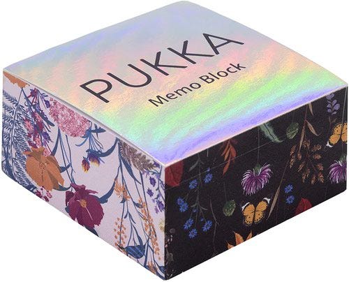 Pukka Bloom Memo Block