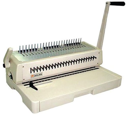 Binding Machine Comb  2 Handle   12 Sheet Punch 425 Sheet Binding Capacity 21 Holes AS-BM-242