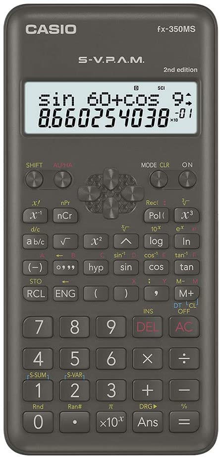 Calculator Scientific 240 Functions Casio FX-350MS
