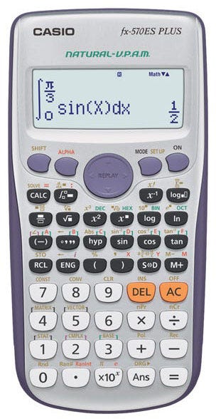 Calculator Scientific 417 functions Casio FX-570ES PLUS