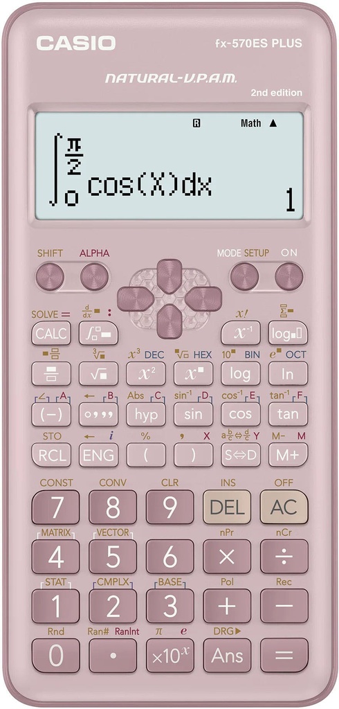 Calculator Scientific 417 functions Casio FX-570ES PLUS-2-PK