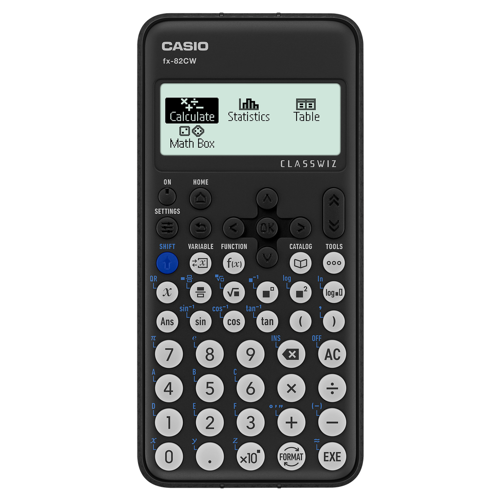 Calculator Scientific  Non-Programmable ClassWiz FX-82CW-W-DT