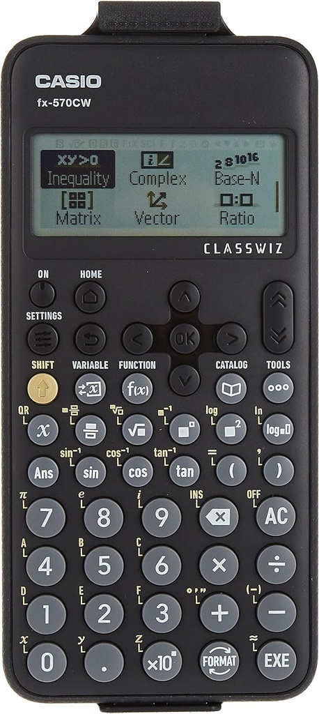 Calculator Scientific Non-Programmable Classwiz Fx-570Cw-W-Dt