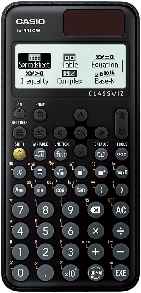 Calculator Scientific  Non-Programmable ClassWiz FX-991CW-W-DT