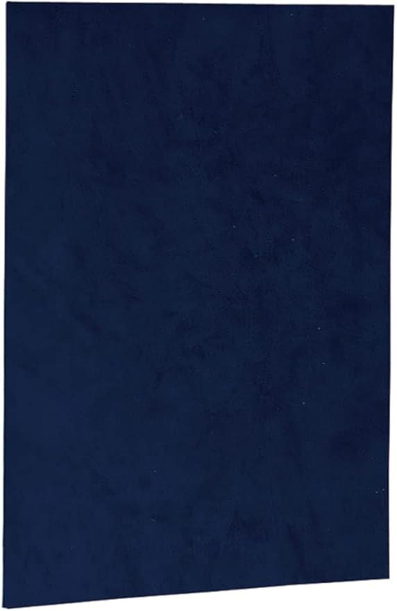 Certificate Cover Foldable Felt Padded A4 - Blue