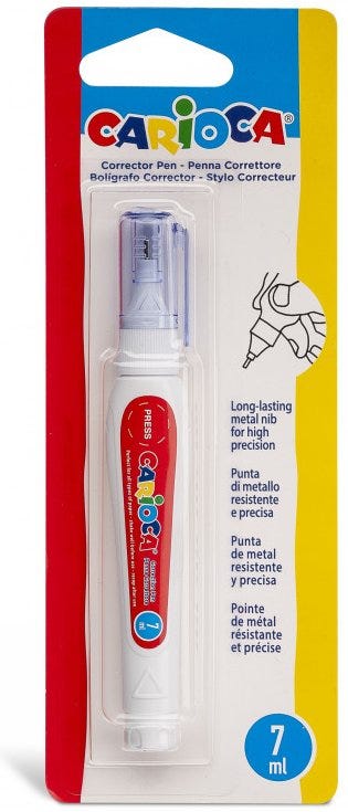 Carioca Correction Pen Bl. 1Pc