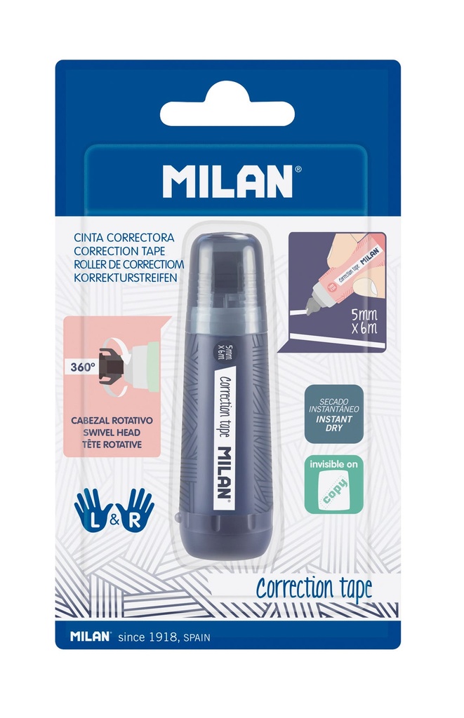 Correction Tape 5Mm X 6M 1918 - Blister
