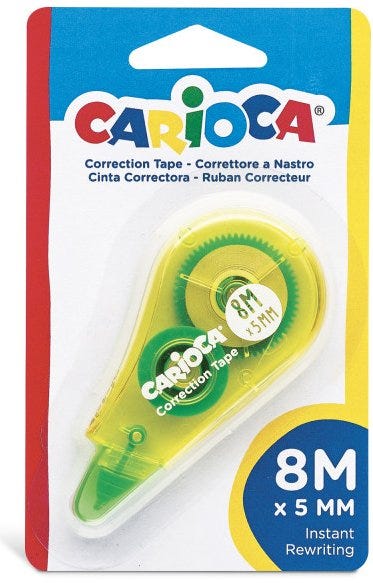 CARIOCA Corrector Tape 8m bl. 1pc