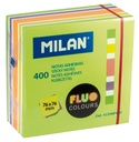 Pad 400 Fluo coloured adhesive notes 76 x 76 mm (green, multicolour)