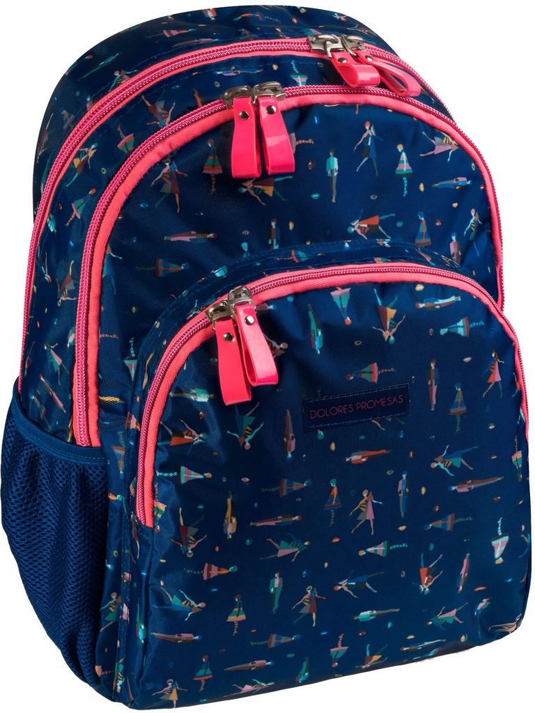 Backpack Double Side 17.5in, Padded Base - DOLORES PROMESAS - 2020/2021