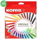 Color Pencil Set "Kromas" Triangular, 3Mm / 24