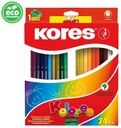 Color Pencil Hexagonal, 3Mm With Name Field And Sharpener / 24 Pencils Incl. 2 Metallic