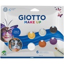 Face Paint Pencil, Make Up Cosmetic Set Of 3 Pcs (White ,Light Blue ,Silver) Giotto-F476400
